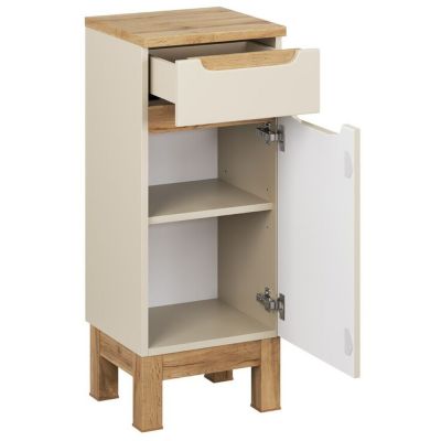 Comad Bali Cashmere zestaw meblowy 80 cm szafka stojąca z umywalką Sky i szafki boczne stojące/wisząca kaszmir/biały SET-BAC 80CM SKY HC LC