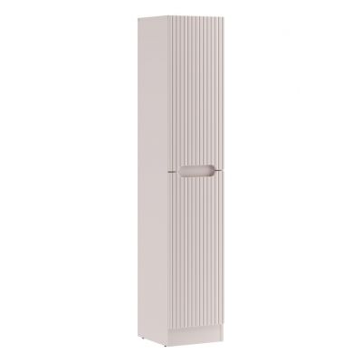 Zestaw Comad Nova Cashmere szafki 50 cm podumywalkowe wiszące z blatem szafką wysoka boczną kaszmir SET-NOC B CASHMERE 100CM 1S HCLB