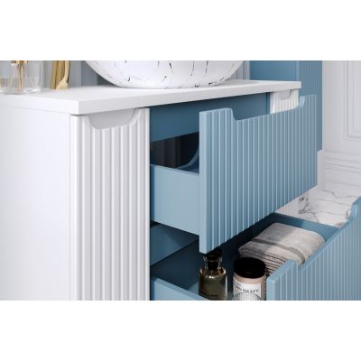 Comad Nova Denim szafka 60x39x57 cm podumywalkowa wisząca denim NOVA DENIM 82-60-40-2S