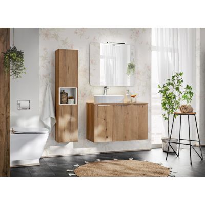 Comad Nova Oak szafka 30x25x140 cm boczna wisząca dąb NOVA OAK A 80-03-2D(W80-01A)