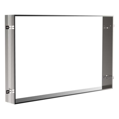 Kronenbach Alluvion/Cube 2.0 rama montażowa do szafki 120 cm lustrzanej podświetlanej aluminium NU1000032NU