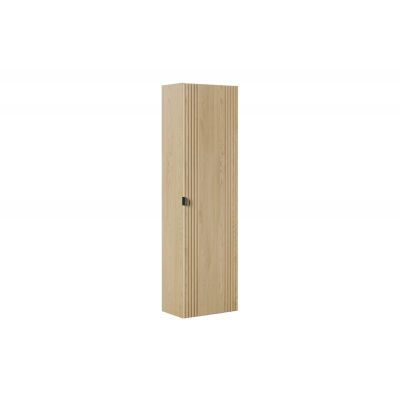 Zestaw Comad Ovalia Cremona szafka z blatem 80 cm wisząca dąb z umywalką nablatową River 55x35 cm oliwkowy mat i szafka boczna wysoka SET-OVC B CREMONA 80CM UN RIVER OG HC