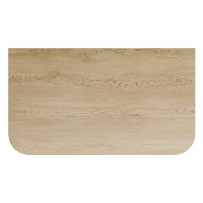 Zestaw Comad Ovalia Cremona szafka z blatem 80 cm wisząca dąb z umywalką nablatową River 55x35 cm oliwkowy mat i szafka boczna wysoka SET-OVC B CREMONA 80CM UN RIVER OG HC