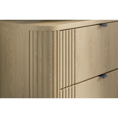 Zestaw Comad Ovalia Cremona szafka z blatem 80 cm wisząca dąb z umywalką nablatową River 55x35 cm oliwkowy mat i szafka boczna wysoka SET-OVC B CREMONA 80CM UN RIVER OG HC