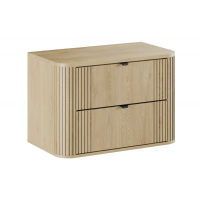 Zestaw Comad Ovalia Cremona szafka z blatem 80 cm wisząca dąb SET-OVC B CREMONA 80CM