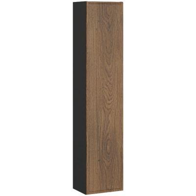 Comad Talia Casella szafka 30x25,5x140 cm boczna wisząca czarna-dąb TALIA CASELLA 80-30-1D