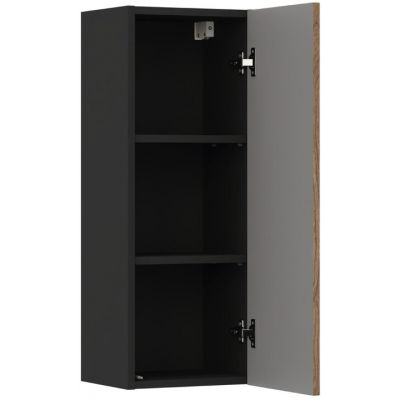 Comad Talia Casella szafka 30x18x80 cm boczna wisząca czarna-dąb TALIA CASELLA 81-30-1D