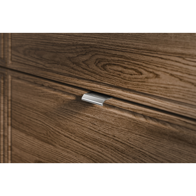 Comad Talia Casella umywalka Sky czarna z dwiema szafkami podumywalkowymi zestaw 120 cm dąb-czarny SET-TC 120CM UM SKY 1 BM