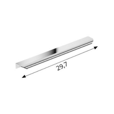 Defra Grip uchwyt listwowy 29,7 cm chrom połysk 001-H-00123