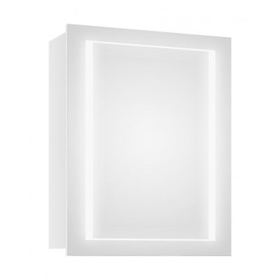 Defra Austin szafka 50 cm lustrzana z oświetleniem LED biały połysk 086-E-05002