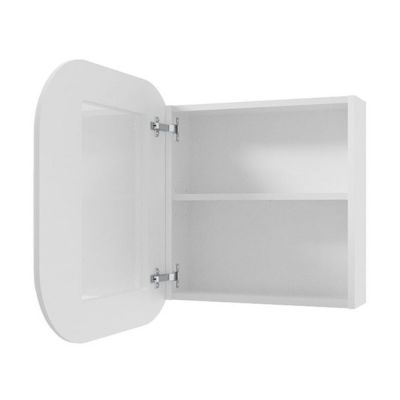 Defra Mo-re szafka 60x15x60 cm z lustrem biały mat 291-E-06001