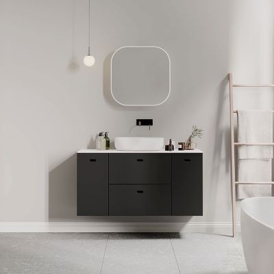 Defra Mo-re lustro 60x60 cm kwadratowe biały mat 291-L-06001