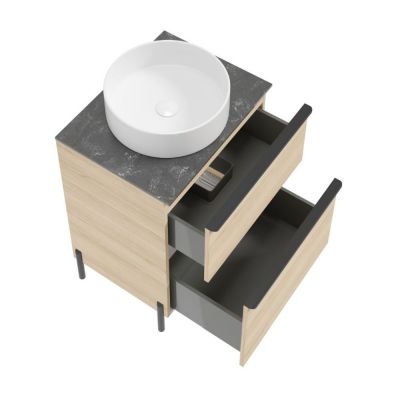 Defra Nino szafka 60x45x70 cm podumywalkowa stojąca dąb vicenza jasny 304-D-06001