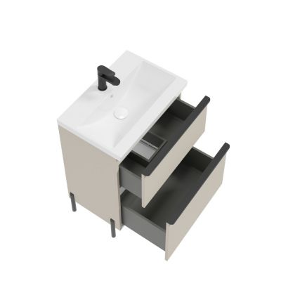 Defra Nino D60 szafka 60x40x70 cm podumywalkowa stojąca kaszmir mat 304-D-06005