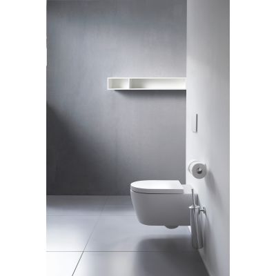 Duravit ME by Starck miska WC wisząca Rimless biały jedwabny mat 2529099000