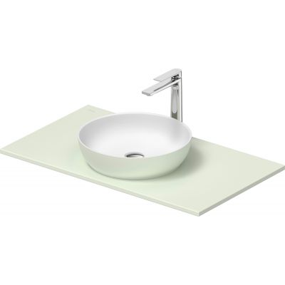 Duravit Sivida umywalka z konsolą 88 cm zieloną 268013FH00