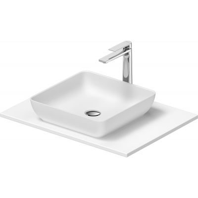 Duravit Sivida umywalka z konsolą 68 cm białą 2680173200