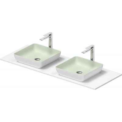 Duravit Sivida umywalka z konsolą 135 cm białą 268021FG00