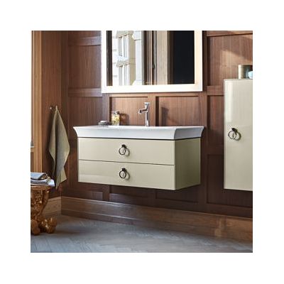 Duravit White Tulip umywalka 105,5x49 cm meblowa prostokątna biała 2363100000