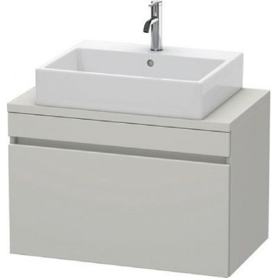 Duravit DuraStyle szafka 80x47,8x51,2 cm podumywalkowa wisząca szary mat beton DS530200707