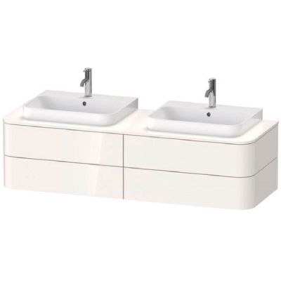 Duravit Happy D.2 Plus szafka 160x55x40,8 cm podumywalkowa wisząca orzech szczotkowany mat HP4964B6969