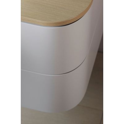 Duravit Happy D.2 Plus szafka 160 cm podumywalkowa wisząca biały satynowy mat lakier HP4974B3636