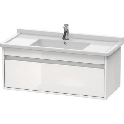 Duravit Ketho szafka 100x45,5x41 cm podumywalkowa wisząca biała KT666502222