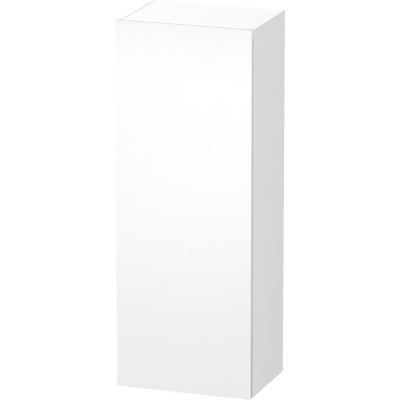 Duravit L-Cube szafka boczna 132 cm wysoka wisząca lewa biały mat LC1179L1818