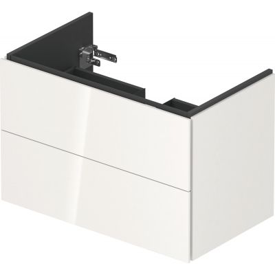 Duravit L-Cube szafka 82 cm podumywalkowa wisząca biały połysk LC624102222
