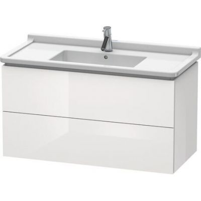 Duravit L-Cube szafka 102x46,9x55,8 cm podumywalkowa wisząca biała LC626602222
