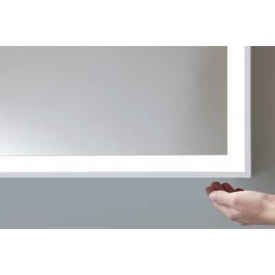 Duravit L-Cube lustro 45x70 cm z oświetleniem LED biały mat LC737900000