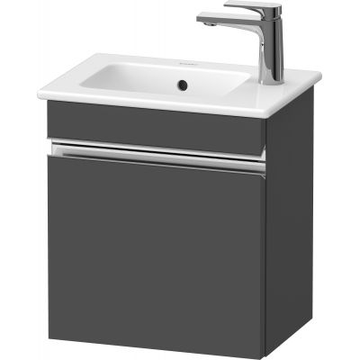 Duravit Sivida szafka 40x28,7x44,3 cm podumywalkowa wisząca grafitowa-chrom SV4642L10490000