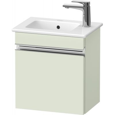 Duravit Sivida szafka 40x28,7x44,3 cm podumywalkowa wisząca zielona-chrom SV4642R10HH0000