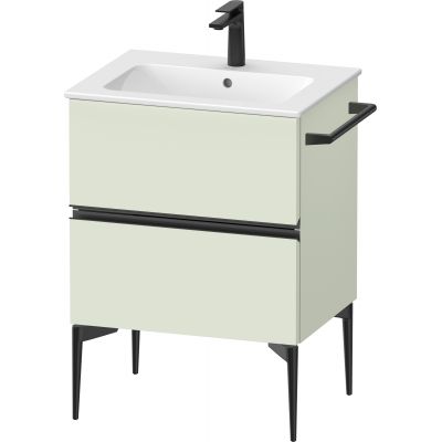 Duravit Sivida szafka 61x47,7x59,1 cm podumywalkowa wisząca czarna-zielona SV46430BDHH0000