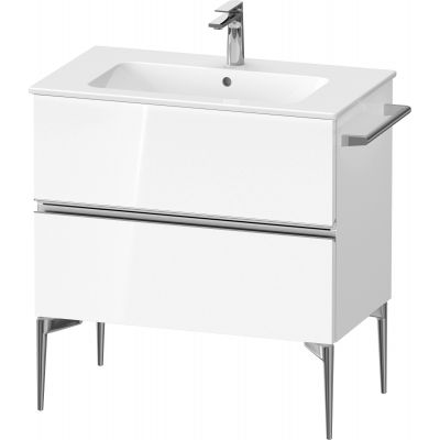 Duravit Sivida szafka 81x47,7x59,1 cm podumywalkowa wisząca biała-chrom SV4644010220000