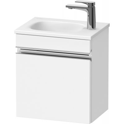 Duravit Sivida szafka 40x29,5x44 cm podumywalkowa wisząca biała-chrom SV4649L10180000