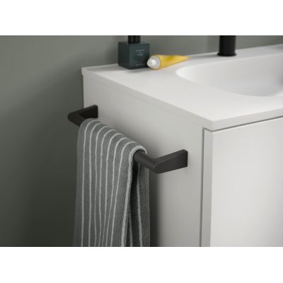 Duravit Sivida szafka 81x47,7x59,2 cm podumywalkowa wisząca biała-czarna SV46510BD180000