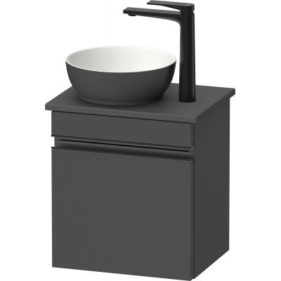 Duravit Sivida szafka 40x32,5x44 cm podumywalkowa wisząca czarna-grafitowa SV4656RBD490000