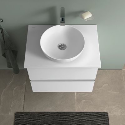 Duravit Sivida szafka 64,5x47,5x54,8 cm podumywalkowa wisząca biała-chrom SV4657010180000