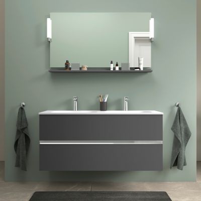 Duravit Sivida półka 120 cm grafitowa-chrom SV7434010490000