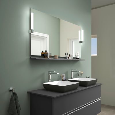 Duravit Sivida półka 128 cm grafitowa-chrom SV7435010490000