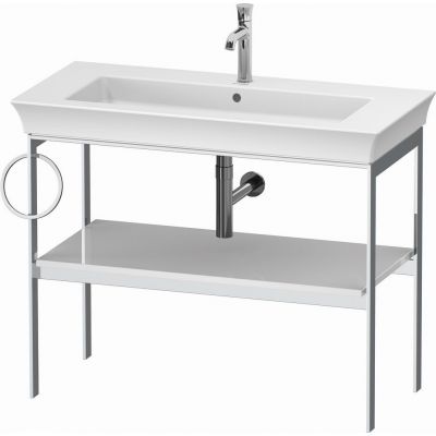 Duravit White Tulip konsola podumywalkowa 98,4x45x76 cm biała WT4544L8585