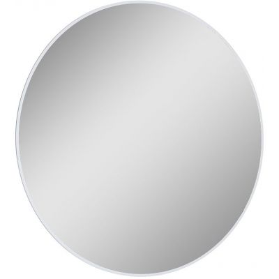 Elita Sharon Round lustro okrągłe 80 cm z oświetleniem LED rama biały mat 168125