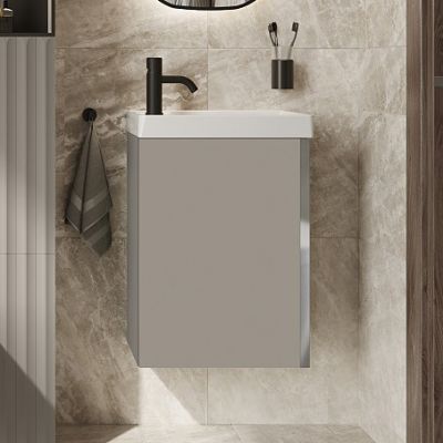 Elita Spring umywalka z szafką 45,5 cm fume matt RE020450137020