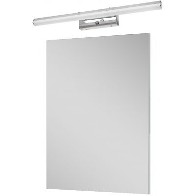 Zestaw Elita Sote lustro 60x80 cm prostokątne z kinkietem Rabalux Turgon 1x13W chrom (RE065800000010, 75016)