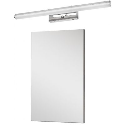 Zestaw Elita Sote lustro 40x70 cm prostokątne z kinkietem Rabalux Turgon 1x13W chrom (RE062947000010, 75016)