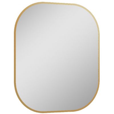 Elita Sharon lustro 60x70 cm owalne z oświetleniem złoty RE060600015570