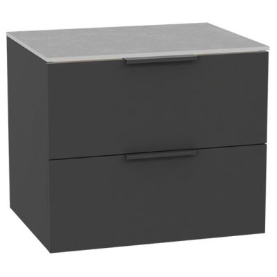 Excellent Tuto 2.0 szafka 60 cm  podumywalkowa wisząca z blatem szary MLEX.2172.K.60.02SJ.GRGR