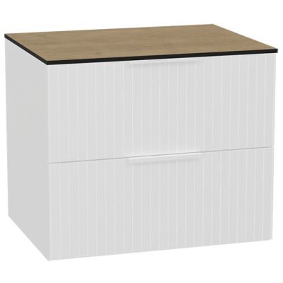 Excellent Tuto 2.0 szafka 60 cm podumywalkowa wisząca z blatem biały-dąb MLEX.2172.K.60.03BL.WHWH