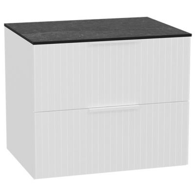 Excellent Tuto 2.0 szafka 60 cm podumywalkowa wisząca z blatem biały-grafit MLEX.2172.K.60.03MA.WHWH